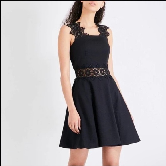 Ted Baker Monaa Lace Black Dress - Picture 10 of 13
